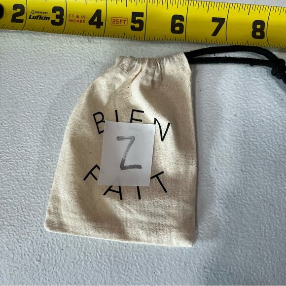 Madewell Celestial Charm Hoop Earrings Gold Tone READ FLAW - Picture 4 of 4